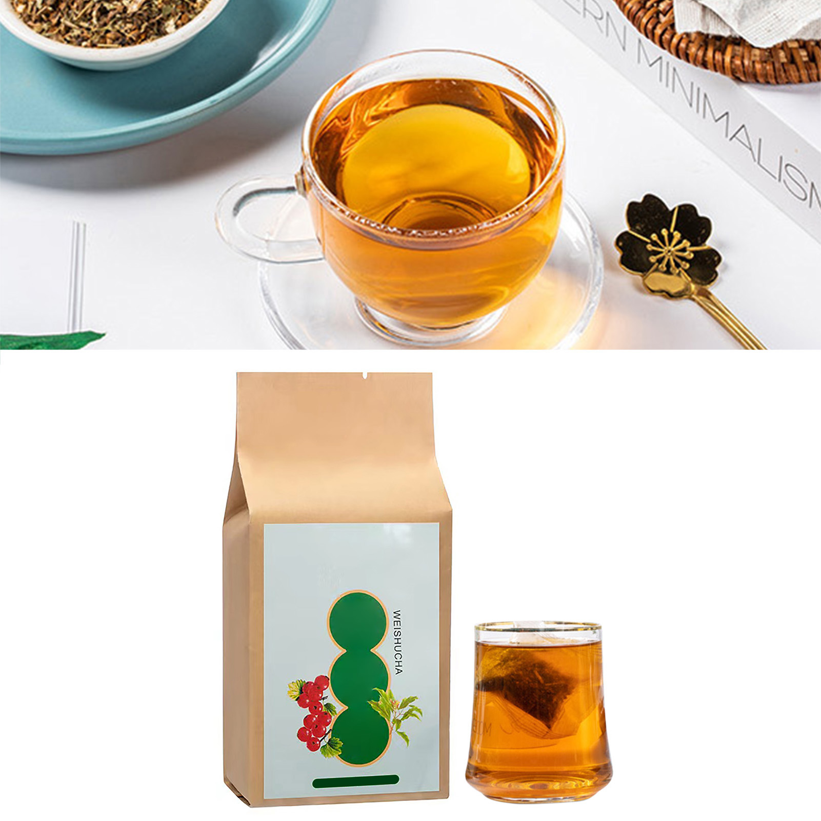 Herbal Wellness Tea - 30 Saquinhos de Chá de Cravo,