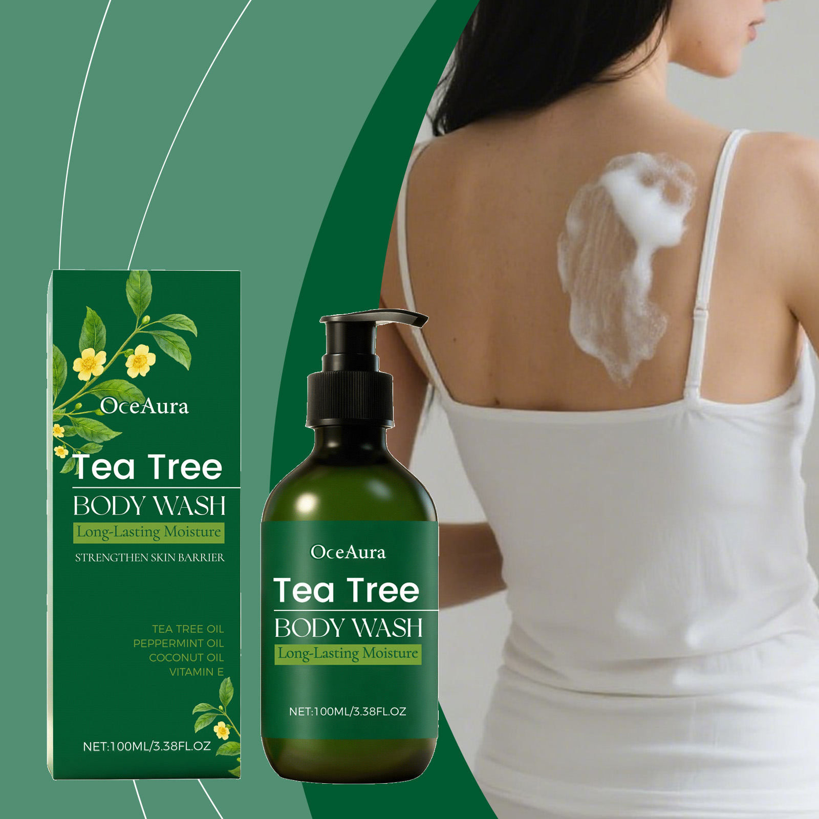 Herbal Wellness Tea - Árvore de chá refrescante gel de