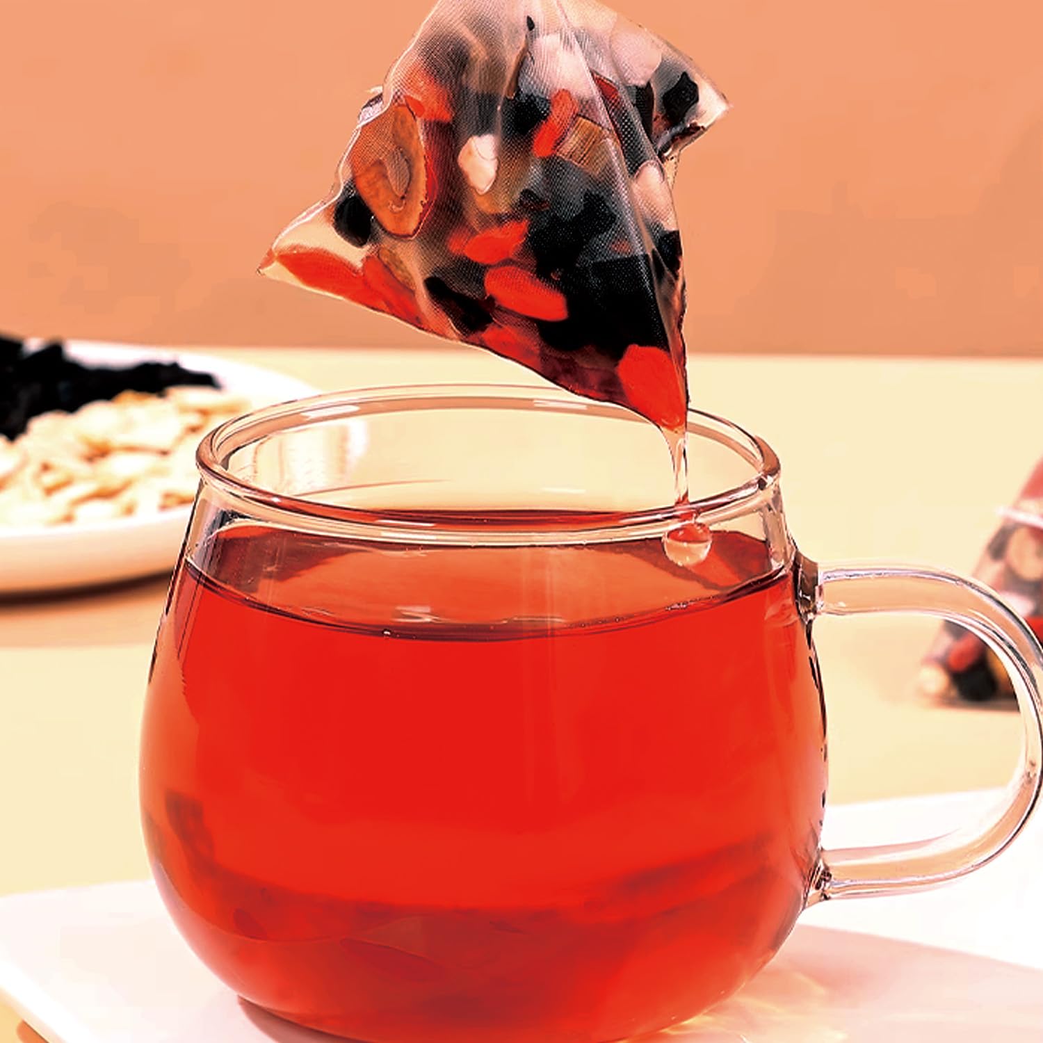 Chá de ginseng cinco tesouros, - Herbal Wellness Tea avaliação e preço