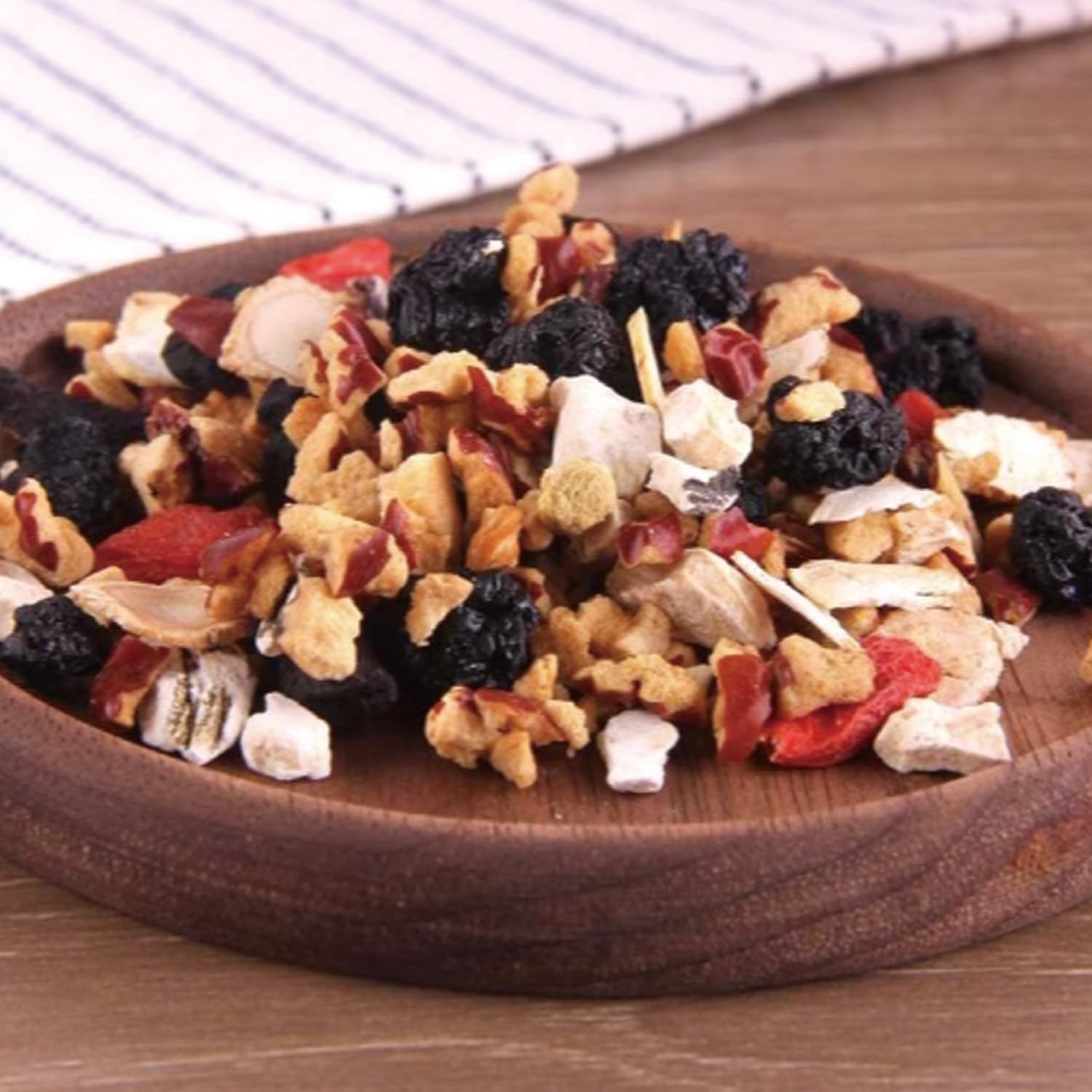 Chá de ginseng cinco tesouros, - Herbal Wellness Tea avaliação e preço